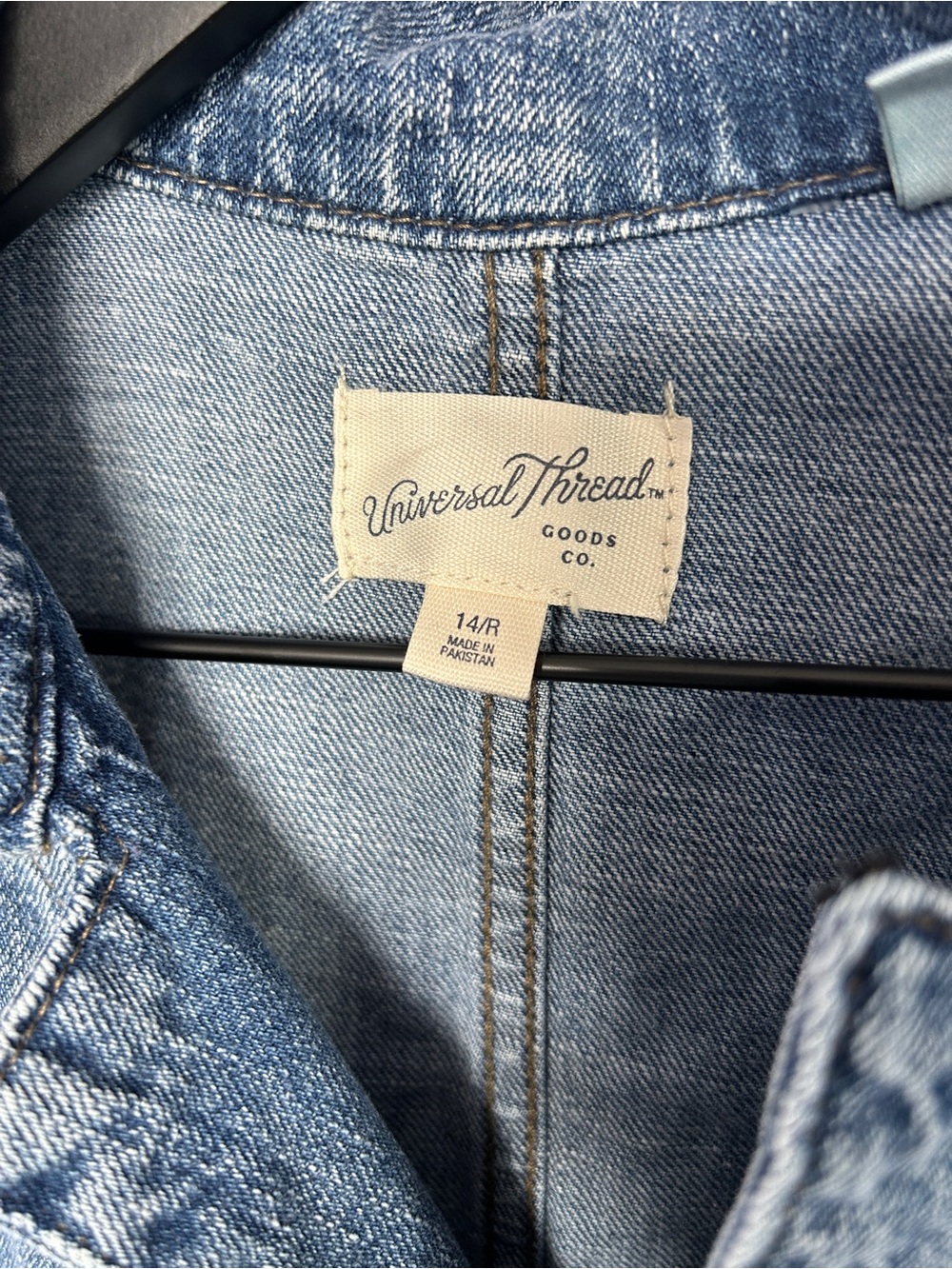 Universal Thread Light Blue Denim Jumpsuit - Picture 3 of 4